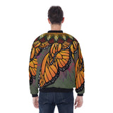 All-Over Print Men's Jacket With Sleeve Pocket