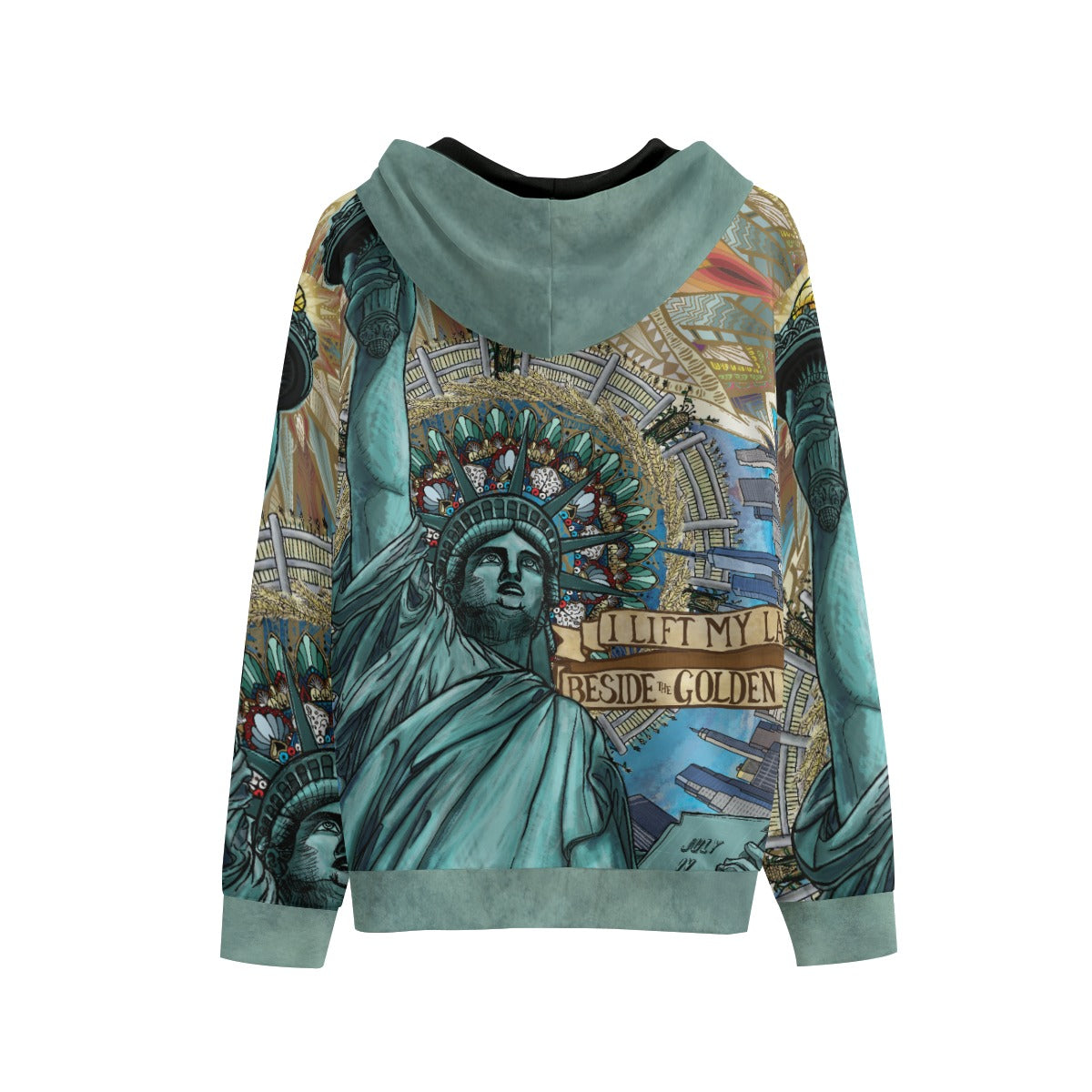 All-Over Print Unisex Pullover Hoodie | 310GSM Cotton