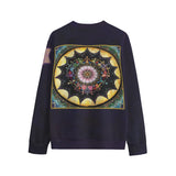Obsidian Grandmothers Mandala B Unisex O-neck Sweatshirt -100% Cotton