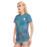 Melek Taus Mandala Women's Round Neck T-Shirt