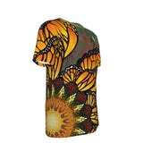 Mandala Butterfly Monarch D - Men's O-Neck T-Shirt - 100% Cotton