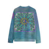 Melek Taus Mandala B Unisex O-neck Sweatshirt -100% Cotton