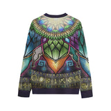 Mystic Jewel Mandala A Unisex O-neck Sweatshirt -100% Cotton