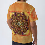 Lion Summer Mandala Men's O-Neck T-Shirt