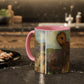 Redon, Odilon - The Cyclops (1914) - Colorful Accent Mugs