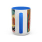 Matisse, Henri - The Joy of Life (1905) - Colorful Accent Mugs