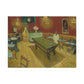 Van Gogh, Vincent - The Night Cafe (1888) - Canvas Block, unframed