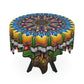 Emerald Arrows Mandala - Tablecloth
