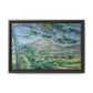 Cézanne, Paul - Mont Sainte-Victoire with Large Pine (1887) - Matte Canvas, Framed