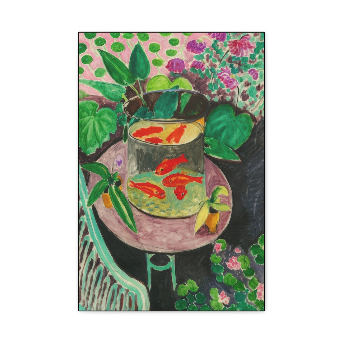 Matisse, Henri - The Goldfish (1912) - Canvas Block, unframed