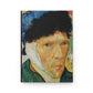 Van Gogh, Vincent - Self Portrait with Bandaged Ear (1889) - Hardcover Journal Matte