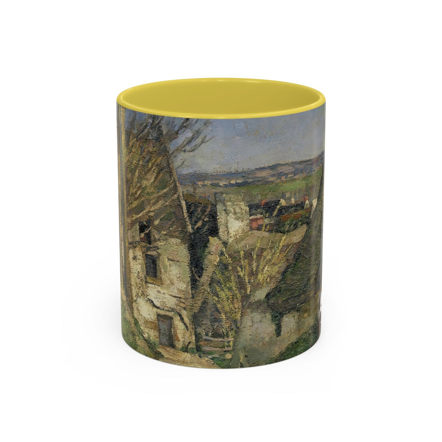 Cézanne, Paul - The House of the Hanged Man, Auvers-sur-Oise (1874) - Colorful Accent Mugs