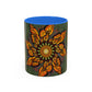 Pacio, Adam - Monarch Butterfly Mandala - Colorful Accent Mugs