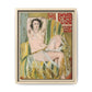 Matisse, Henri - Odalisque with Raised Arms (1923) - Matte Canvas, Framed