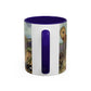 Redon, Odilon - The Cyclops (1914) - Colorful Accent Mugs