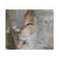 Morisot, Berthe - Woman at Her Toilette (1880) - Canvas Block, unframed