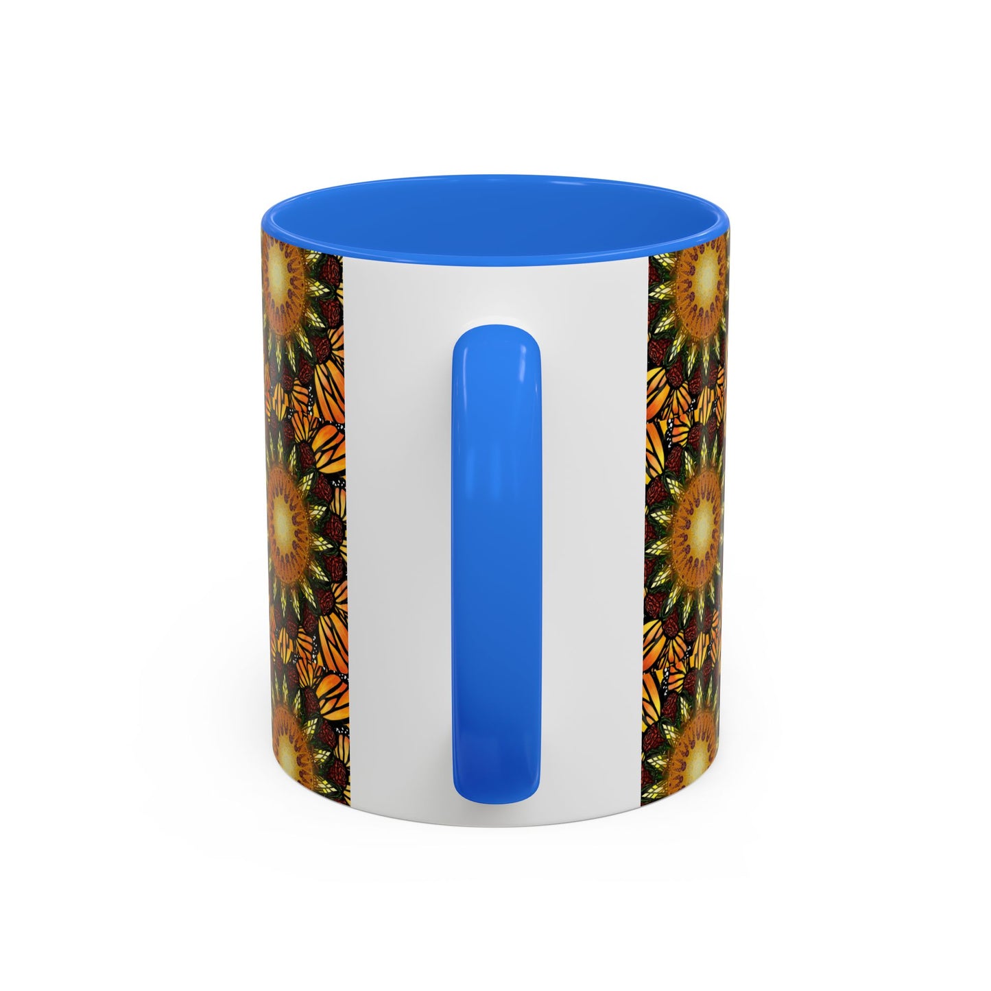Pacio, Adam - Monarch Butterfly Mandala - Colorful Accent Mugs
