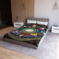 Pacio, Adam - Mystic Jewel Mandala - Microfiber Duvet Cover