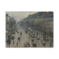 Pissarro, Camille - Boulevard Montmartre, Winter Morning (1897) - Canvas Block, unframed