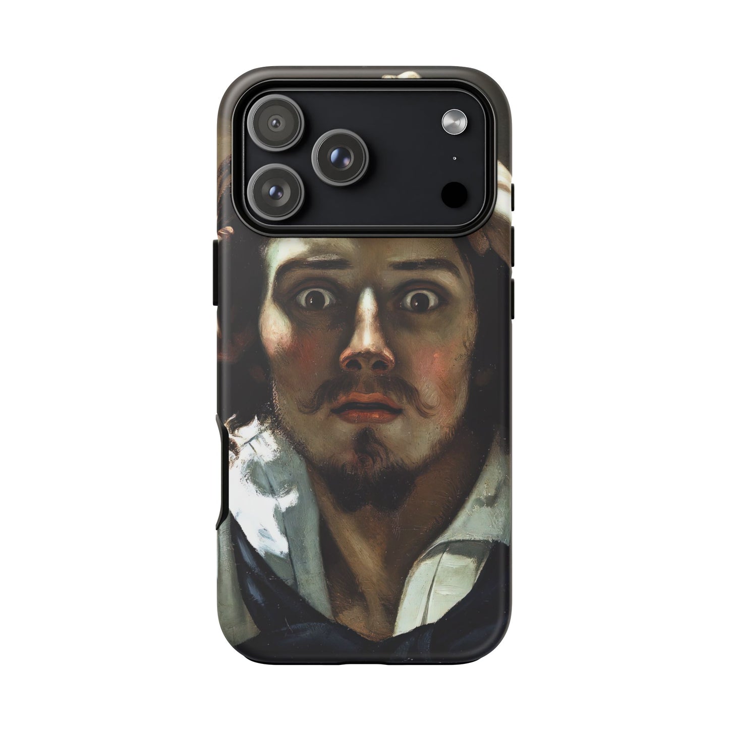 Courbet, Gustave - The Desperate Man (1843) - Tough Phone Cases