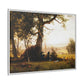 Bierstadt, Albert -  Guerrilla Warfare (1861) - Matte Canvas, Framed