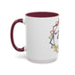 AdamPacio.com - White Logo - Colorful Accent Mugs