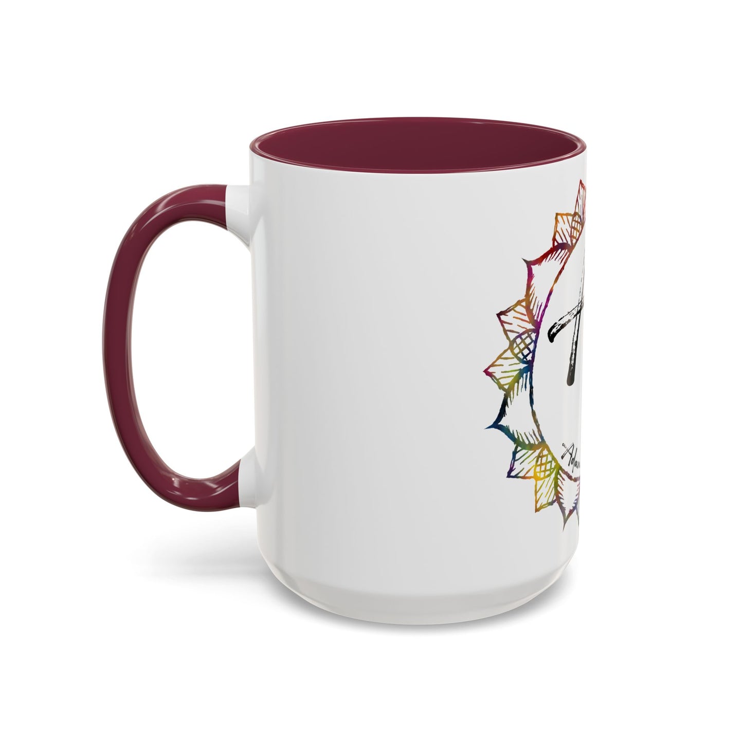 AdamPacio.com - White Logo - Colorful Accent Mugs