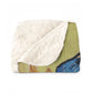 Van Gogh, Vincent - Self Portrait with Bandaged Ear (1889) - Sherpa Fleece Blanket