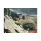 Cézanne, Paul - L’Estaque, Melting Snow (1870) - Canvas Block, unframed