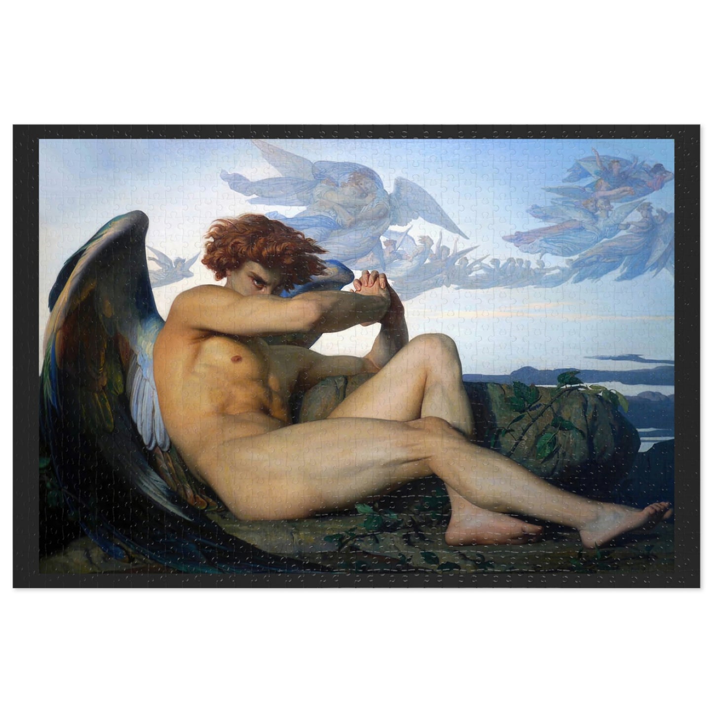Cabanel's "The Fallen Angel" - 1000pc Jigsaw Puzzle