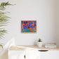 Matisse, Henri - Dance (II) (1910) - Matte Canvas, Framed