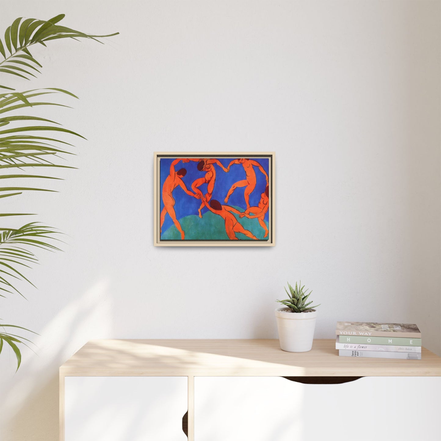 Matisse, Henri - Dance (II) (1910) - Matte Canvas, Framed