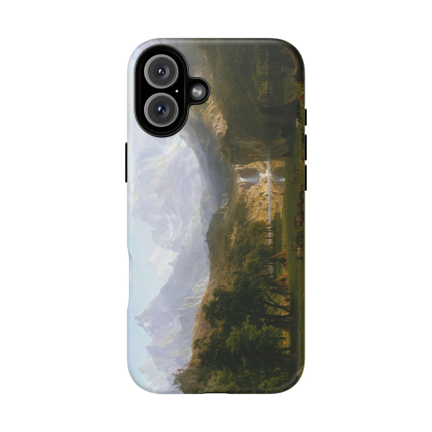 Bierstadt, Albert - The Rocky Mountains, Lander’s Peak (1863) - Tough Phone Cases