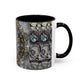 Pacio, Adam - Memento Mori Mandala - Colorful Accent Mugs