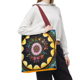 Obsidian Grandmothers Mandala - Tote Bag