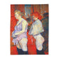 Toulouse-Lautrec, Henri - The Medical Inspection (1894) - Arctic Fleece Blanket