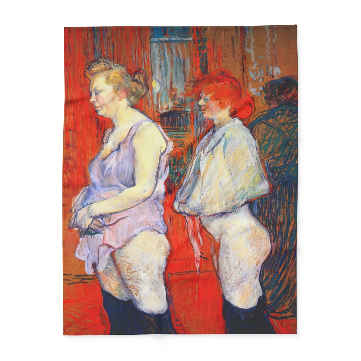 Toulouse-Lautrec, Henri - The Medical Inspection (1894) - Arctic Fleece Blanket