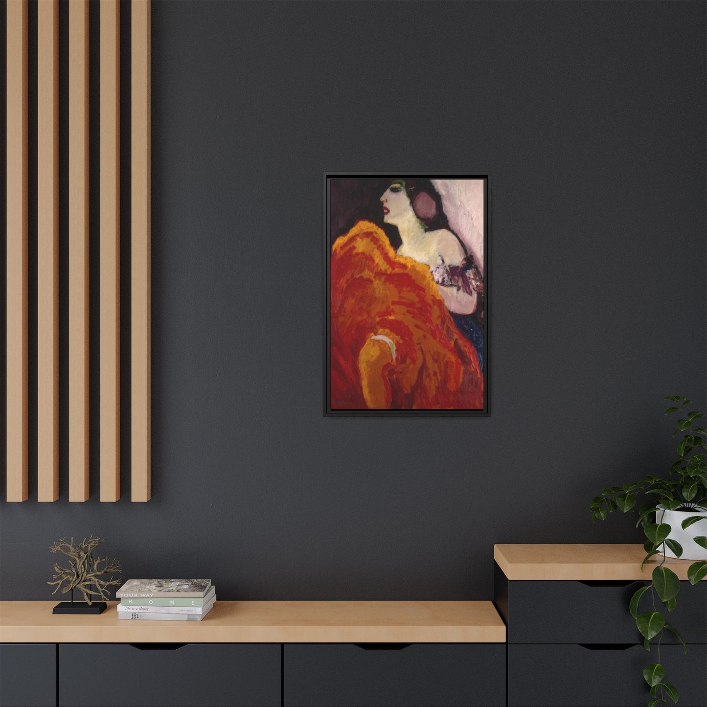 Van Dongen, Kees - The Red Dancer (1907) - Matte Canvas, Framed