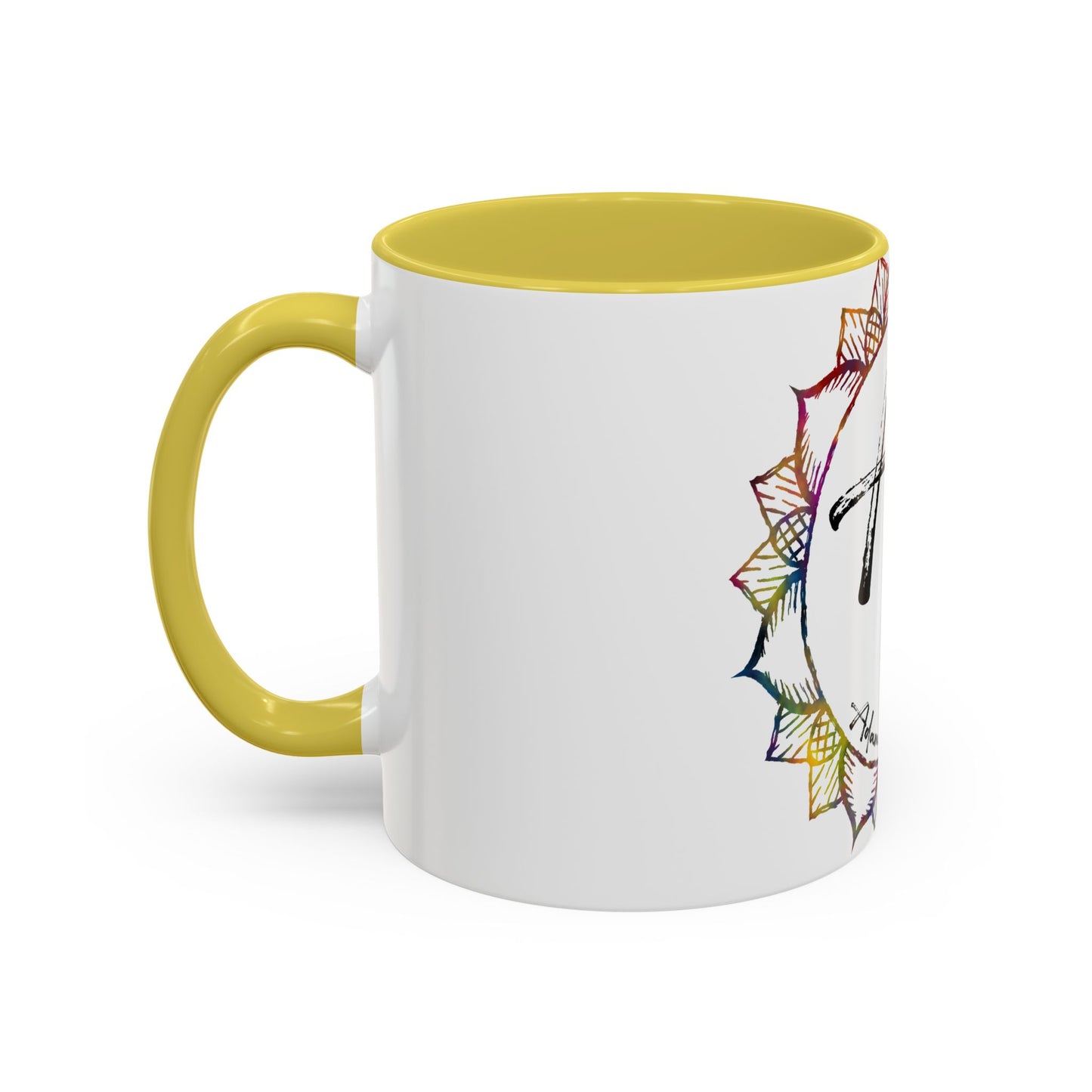 AdamPacio.com - White Logo - Colorful Accent Mugs