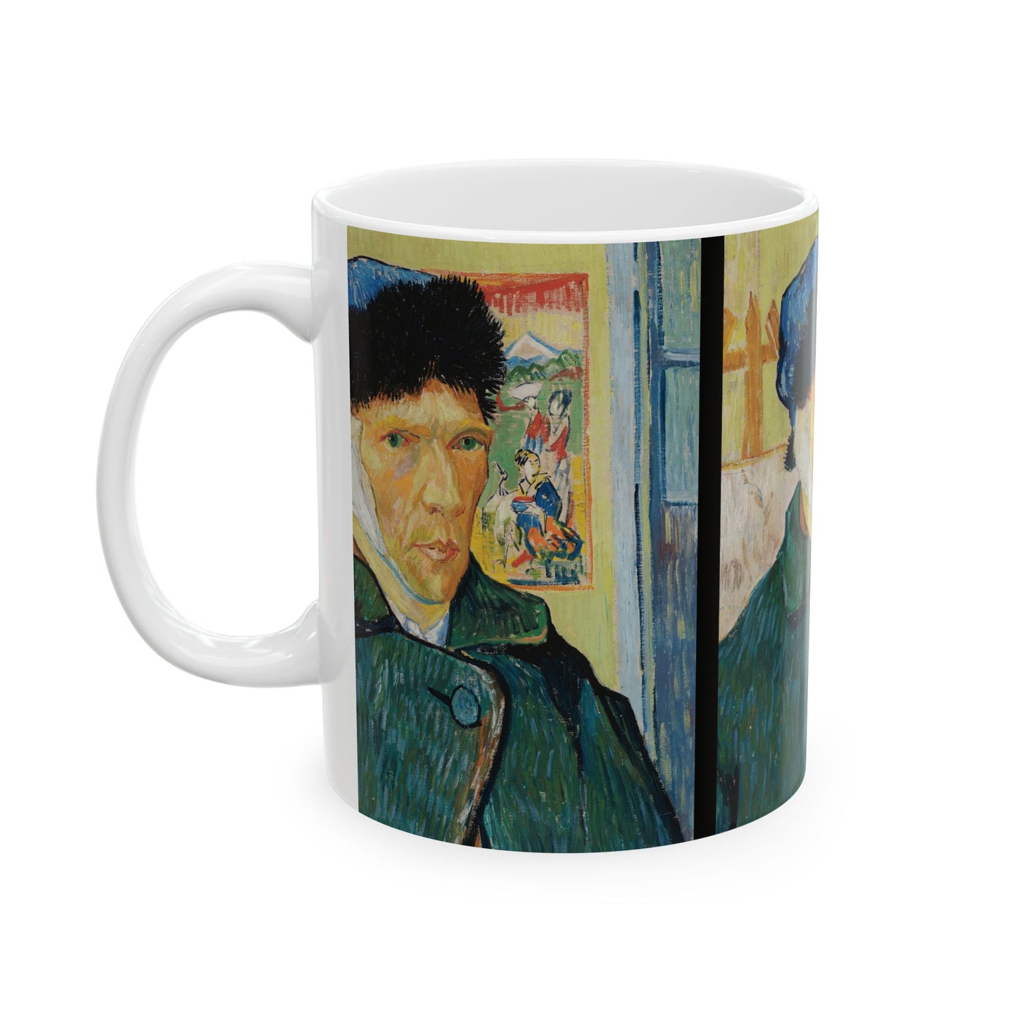 Van Gogh, Vincent - Self Portrait with Bandaged Ear (1889) - Ceramic Mug