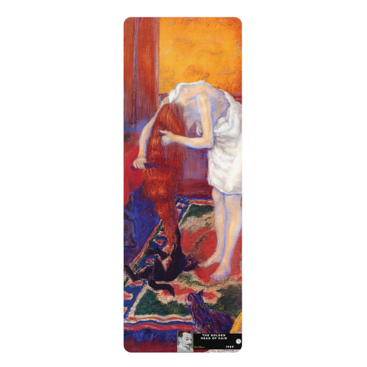 Ranson, Paul - The Golden Head of Hair (1909) - Rubber Yoga Mat
