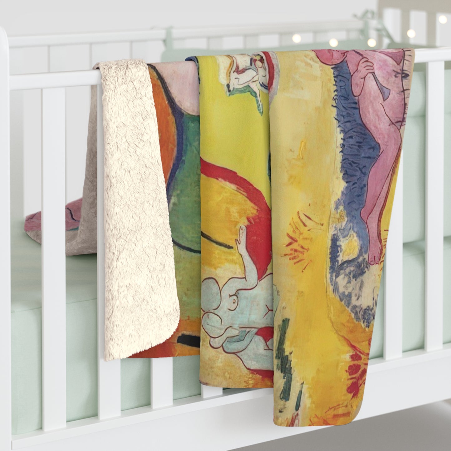 Matisse, Henri - The Joy of Life (1905) - Sherpa Fleece Blanket