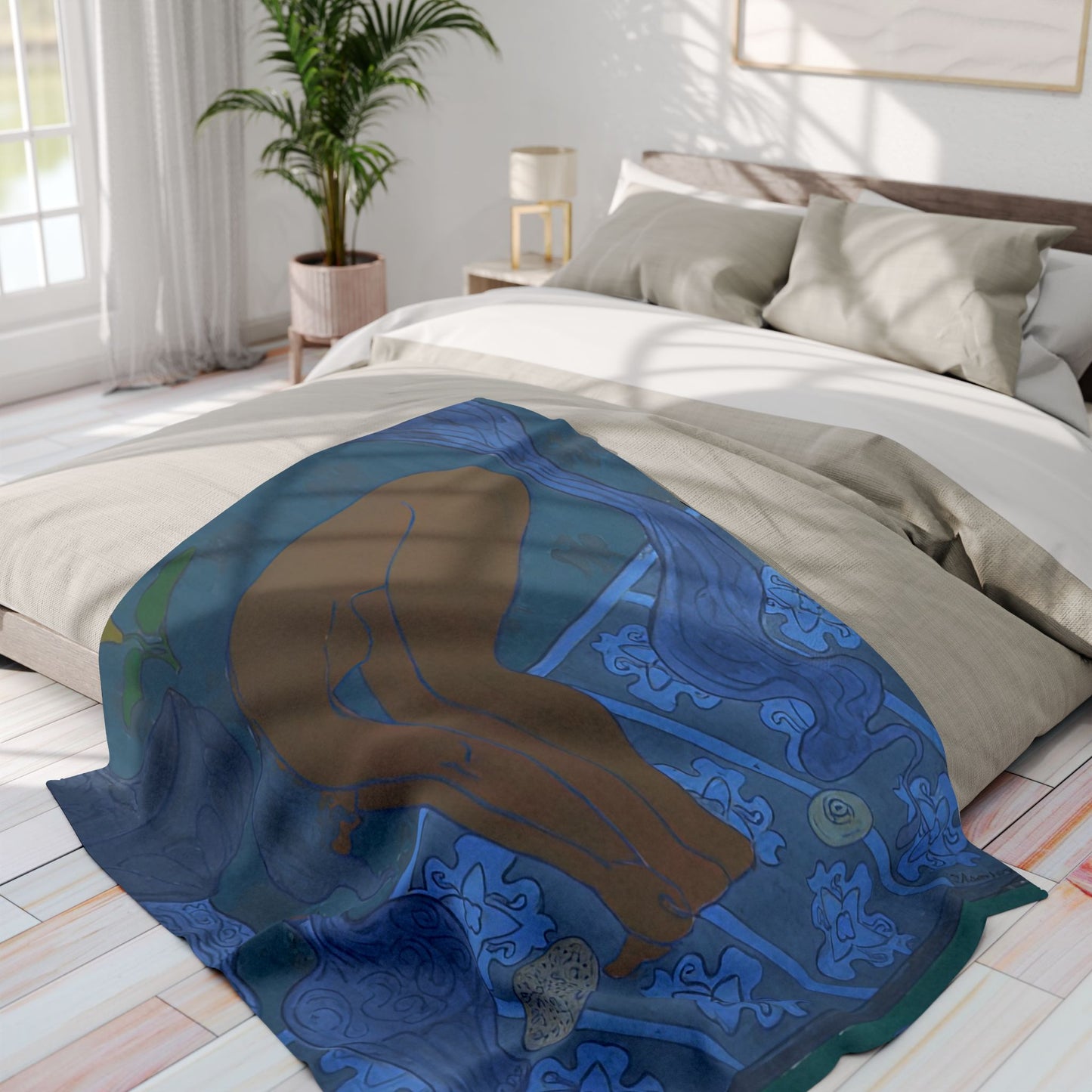 Ranson, Paul - The Blue Bather (1891) - Arctic Fleece Blanket
