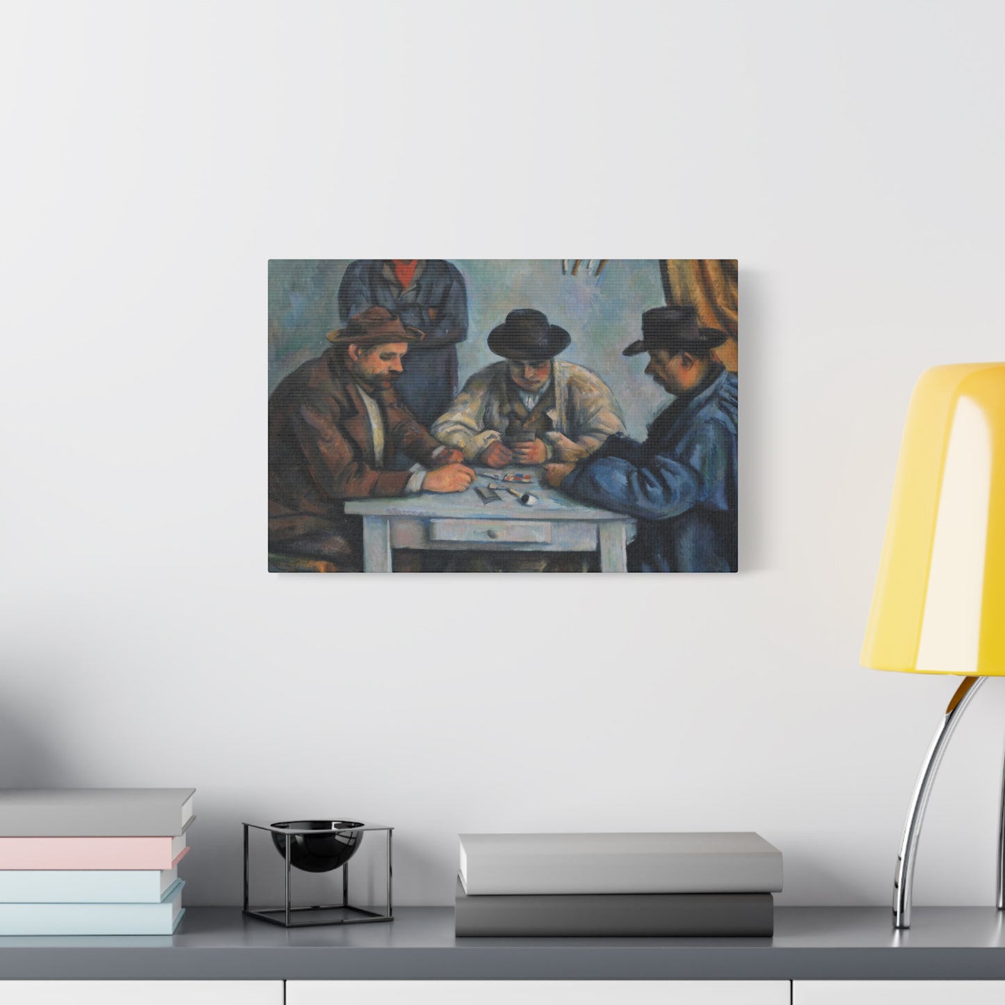 Cézanne, Paul - The Card Players (1892) - Canvas Block, unframed