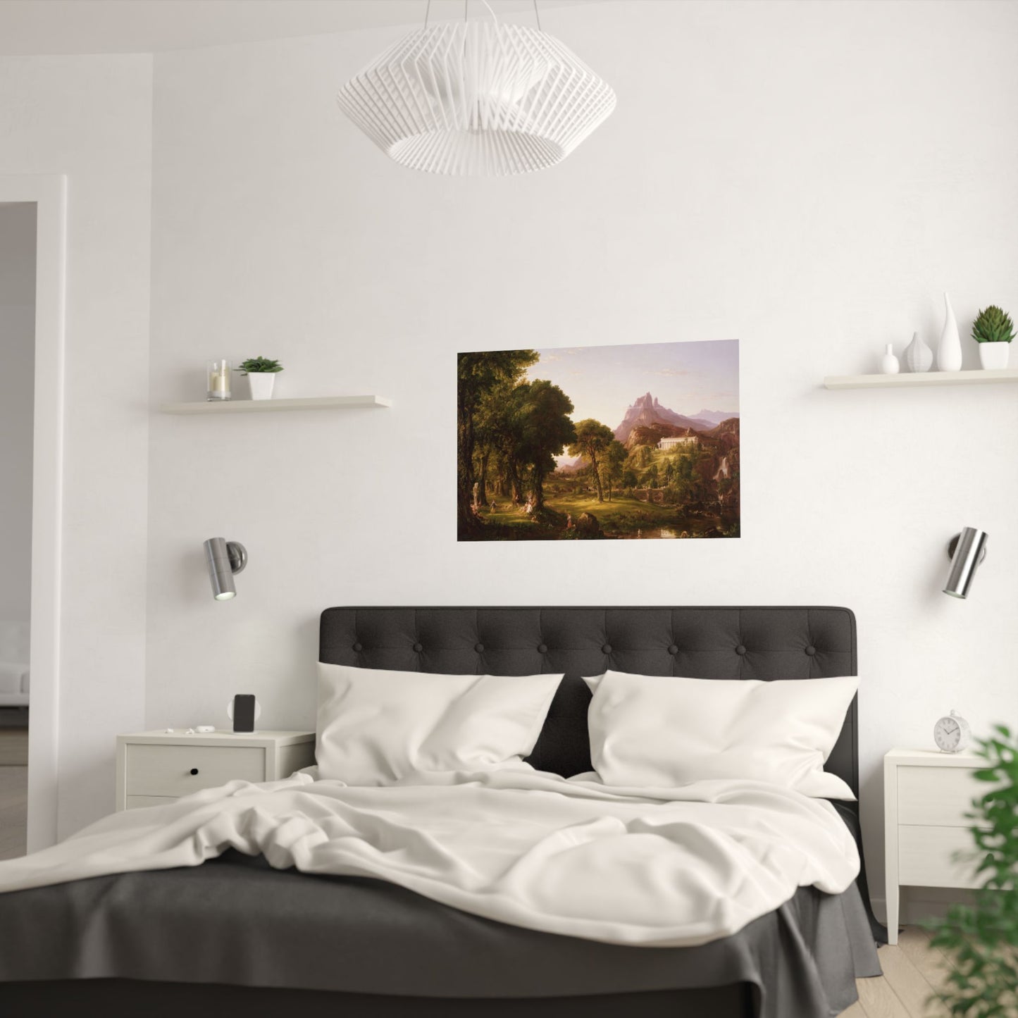 Cole. Thomas - Dream of Arcadia (1838)- Satin Posters
