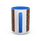 Pacio, Adam - Solar Disc Mandala - Colorful Accent Mugs