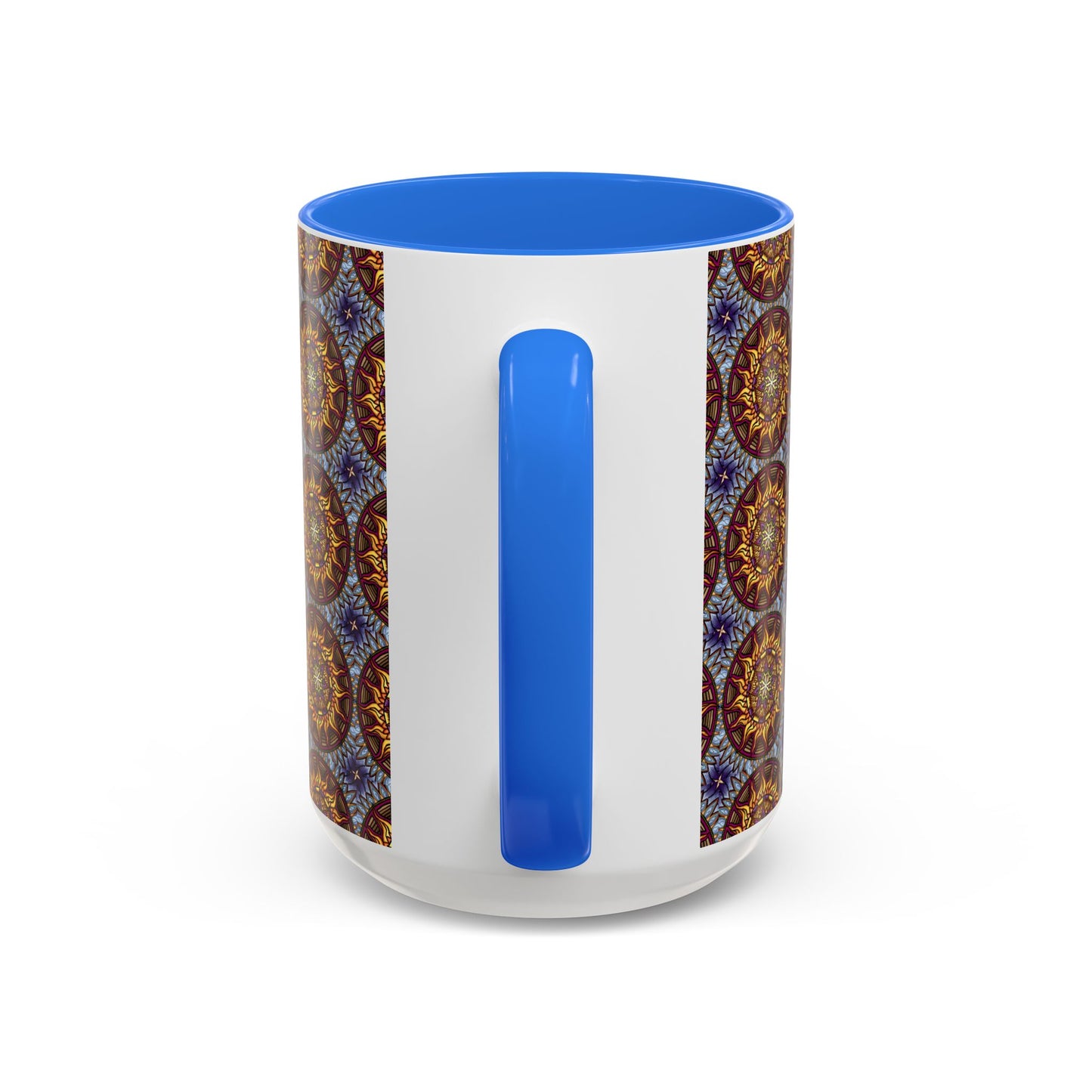 Pacio, Adam - Solar Disc Mandala - Colorful Accent Mugs