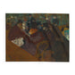 Toulouse-Lautrec, Henri - At the Moulin Rouge (1892) - Arctic Fleece Blanket