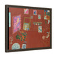 Matisse, Henri - The Red Studio (1911) - Matte Canvas, Framed