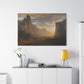 Bierstadt, Albert - Looking Down Yosemite Valley (1865) - Canvas Block, unframed